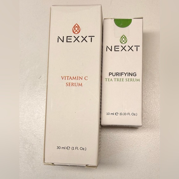 Nexxt Other - Nexxt Vitamin C Serum and Purifying Tea Tree Serum Set